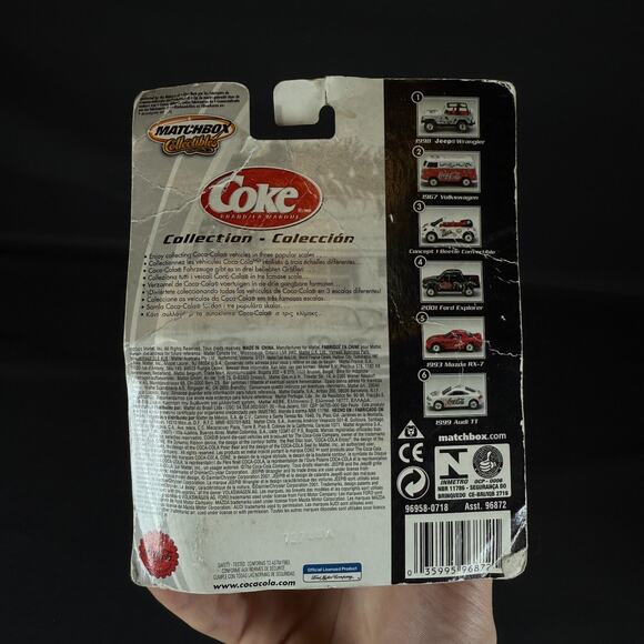 Matchbox Coca-Cola 2001 '01 Ford Explorer SUV Pickup Truck Black Diecast - Picture 6 of 8